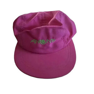 Anton's Women's Pink Adjustable Straps Baseball Cap Size OS vintage 80’s